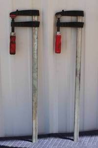 lot 207 image: TOTAL OF 2 BESSEY 20 BAR CLAMPS&nbsp