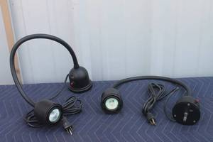 lot 252 image: TOTAL OF 2 ELECTRIX GOOSENECK TASK LAMPS&nbsp L814 &amp P120&nbsp
