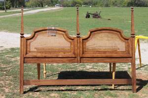 lot 68 image: VINTAGE AMERICAN OF MARTINVILLE 78 L&nbsp X 59H HEADBOARD  MATCH # 66 &amp 67&nbsp
