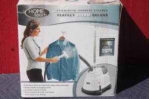 lot 53 image: HOME TOUCH COMMERCIAL GARNENT STEAMER PS-250 IN ORIGINAL BOX