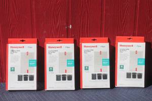 lot 69 image: TOTAL OF 4 HONEYWELL R FILTERS CERTIFIED HEPA AIR PURIFIER