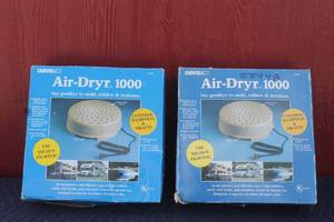 lot 139 image: TOTAL OF 2 DAVIS AIR DRYR 1000 # 1458 IN ORIGINAL BOXES