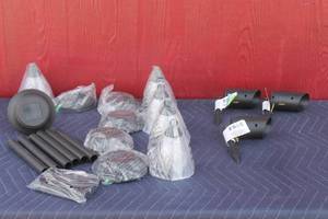 lot 157 image: TOTAL OF 9 SOLAR POWERED LED PATHWAY LIGHTS