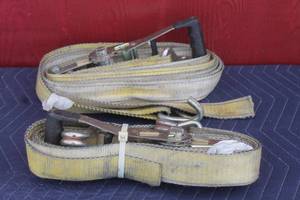 lot 164 image: TOTAL OF 2 TASKFORCE HEAVY DUTY RATCHETING STRAP DOWN