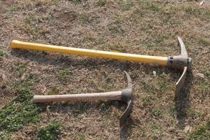 lot 185 image: TOTAL OF 2 PICKAXE  ONE IS  HEAVY DUTY  SEE PICS