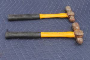 lot 230 image: TOTAL OF 2 BALL -PEEN HAMMERS
