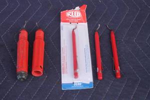 lot 261 image: TOTAL OF 5 REED MIL-ROSE DEBURRING TOOLS