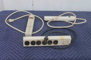 lot 304 image: TOTAL OF 3 ASSORTED BRAND POWER SURGE