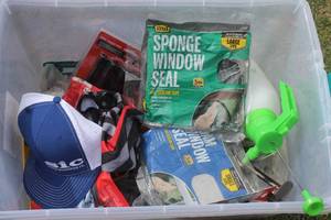 lot 341 image: MISC LOT , GREAT FOR GIFTS, FLEA MARKET BOOTHS , AND RESELL  TOTE NOT INCLUDED  SEE PICS