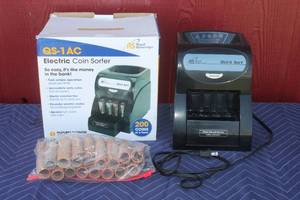 lot 377 image: ROYAL SOVEREIGN ELECTRIC COIN SORTER ,QS-1AC