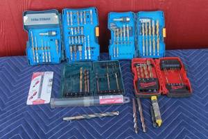 lot 396 image: GENEROUS AMOUNT OF ASSORTED BRANDSIZE  DRILL BITS  SEE PICS