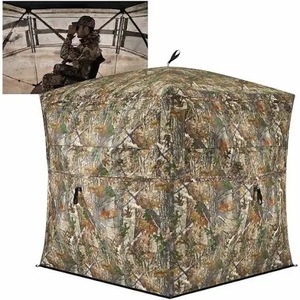 lot 285 image: POP UP HUNTING PORTABLE BLIND 3279 WITH CARRY BAG