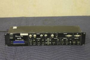 lot 7 image: MAXEDIA BY MARTIN MAXEDIA IO DMX BOX&nbsp BROADCAST VIDEO SWITCHER PLAYBACK  POWER ON  NEED POWER ADAPTER  SEE PICS&nbsp