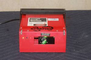 lot 26 image: CHAUVET SCORPION SKY LASER LIGHT&nbsp  MODEL SCORPIONSKY  HAS POWER ADAPTER HAS POWER ADAPTER  SEE PICS&nbsp&nbsp