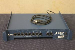 lot 42 image: AVIOM A-16D PRO A-NET DISTRIBUTOR  POWER ON  HAS POWER ADAPTER  SEE PICS&nbsp