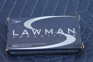 lot 20 image: SPEER LAWMAN 40 S&W 165 GRAIN TMJ 50 HIGH PERFORMANCE CARTRIDGE AMMUNITION , 53955