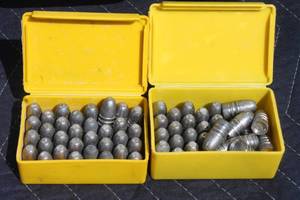 lot 48 image: LOT OF .45 CALIBER HOLLOW POINT    SEE PICS