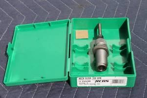 lot 52 image: RCBS NECK SIZER .308 WIN WITH STORAGE CASE , 15530