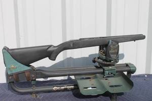 lot 146 image: SAVAGE ARMS BLACK RIFLE STOCK