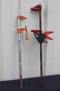 lot 67 image: TOTAL OF 2 BAR CLAMPS , 27 &amp 34&nbsp