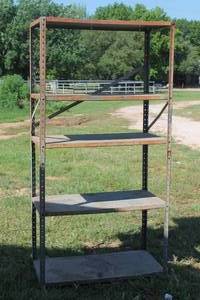 lot 141 image: FIVE TIER SHELVING UNIT, 36W X 18D X&nbsp 72H&nbsp