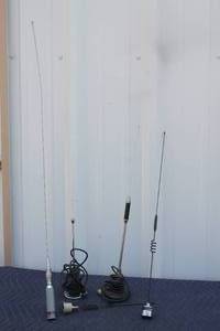 lot 158 image: TOTAL OF 5 ASSORTED BRAND CB ANTENNAS  SEE PICS&nbsp