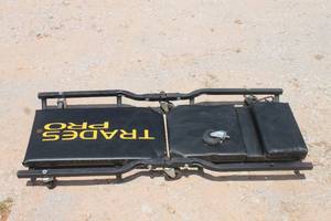 lot 161 image: TRADES PRO ROLLING CAR CREEPER  NEED&nbsp WHEEL REATTATCHED  SEE PICS&nbsp