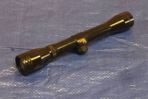lot 5 image: TASCO 4 X 32 GOLDEN ANTLER RIFLE SCOPE&nbsp JS96.11 , 11 LONG&nbsp