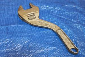 lot 13 image: VINTAGE THE KEYSTONE MFG CO. WESTCOTT 12 ADJUSTABLE WRENCH , No.82&nbsp