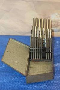 lot 93 image: HUOT A-Z DRILL INDEX BLANKS IN STORAGE CASE  SEE PICS&nbsp