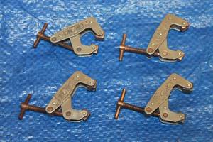 lot 95 image: TOTAL OF 4 CLAMP MFG CO, KANT TWIST , ( 1 )