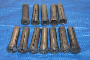 lot 108 image: TOTAL OF 13 ASSORTED SIZE SPECIALIZED CHUCKS MACHINIST COLLETS  SEE PICS&nbsp