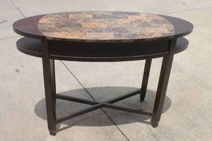lot 133 image: WOODEN SOFA TABLE MATCH # 132 , 44 X 29H&nbsp