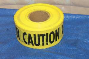 lot 153 image: ROLL OF CAUTION TAPE&nbsp