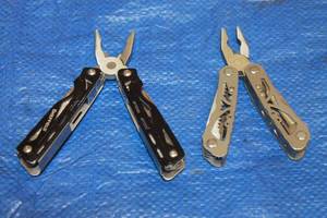 lot 186 image: TOTAL OF 2 MULTI TOOL PLIERS POCKET KNIFE CAMPING TOOLS , SHEFFIELD &amp HUSKY  SEE PICS&nbsp