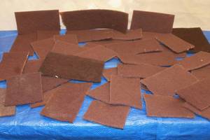 lot 195 image: GENEROUS AMOUNT OF ASSORTED SIZE SCOTCH -BRITE HAND SCUFF PADS&nbsp