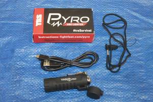 lot 210 image: TRS SURVIVAL PYRO ARCH LIGHTERLED&nbsp FLASHLIGHT COMBO&nbsp