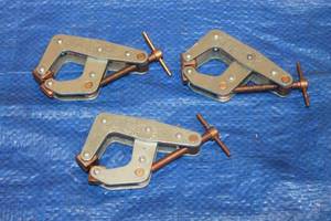 lot 216 image: TOTAL OF 3 CLAMP CO KENT 2 CLAMPS 405&nbsp