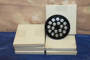 lot 164 image: TOTAL OF 6 LED PAR 18 LIGHT STAGE LIGHT LENSE  SEE PICS&nbsp