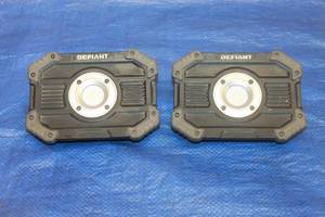 lot 277 image: TOTAL OF 2 DEFIANT BATTERY OPERATED UTILITY LED WORK LIGHTS&nbsp