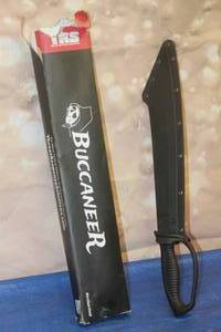 lot 282 image: TRS BUCCANEER&nbsp 20 MACHETE WITH QUICK DRAW SHEATH IN ORIGINAL BOX  SEE PICS&nbsp