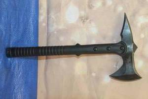 lot 301 image: TRS HAWK THROWING AXE 15 12 COMBAT THROWING HATCHET WITH SHEATH&nbsp