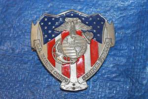 lot 307 image: U.S. MARINE CORPS SEMPER FIDELIS 274K COLLECTIBLE MILITARY BELT BUCKLE&nbsp