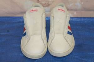 lot 327 image: ADIDAS BRAND COURT TD WHITE RED BLUE MALE 2022 SHOES , 9 12&nbsp
