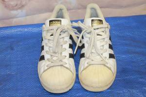 lot 330 image: ADIDAS SUPERSTAR 2016 SHELL TOE SHOES&nbsp , SIZE 4&nbsp