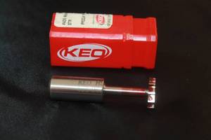 lot 26 image: KEO KEYSEAT CUTTER # 405 WOODRUFF KSC SHANK HSS RH STR WITH STORAGE CASE&nbsp