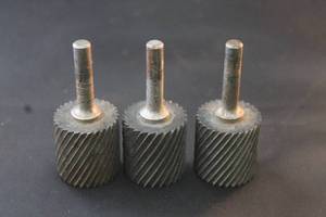 lot 62 image: TOTAL OF 3 GROBET 8195R CYLINDER SHAPE ROTARY BURRS&nbsp