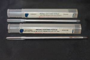 lot 70 image: TOTAL OF 2 REGAL CUTTING TOOL HSG H-3&nbsp &nbsp10-24NC FLUTE PULLEY TAPS ,&nbsp 6265-53381 &amp 6265-43241&nbsp&nbsp