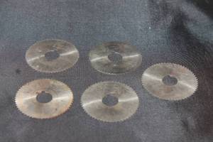 lot 80 image: TOTAL OF CARDINAL&nbsp CARBIDE 2 14 X .28 X 58 HSS 60 TOOTH SAW BLADES&nbsp