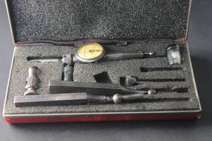 lot 101 image: STARRETT 711  LAST&nbsp WORD&nbsp .001 DIAL TEST INDICATOR&nbsp IN STORAGE CASE&nbsp